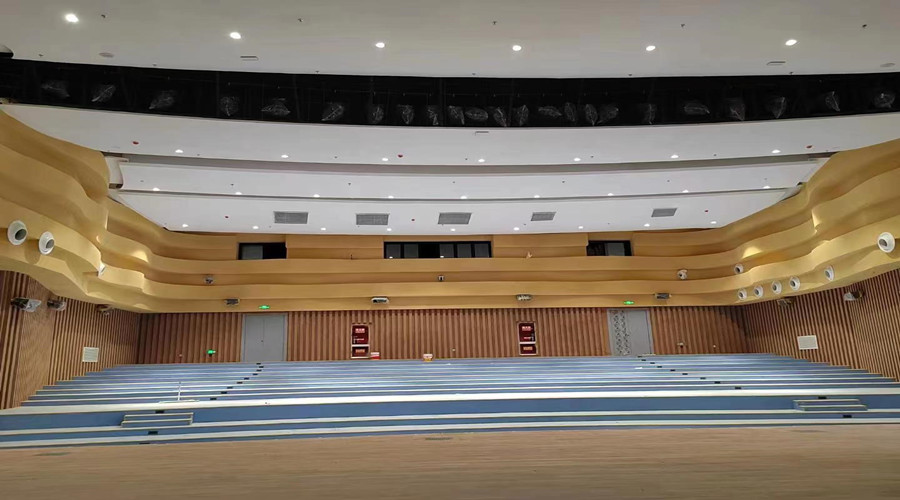 廣東飾紀上品GRG穿孔板進入江西省南昌藝術中心