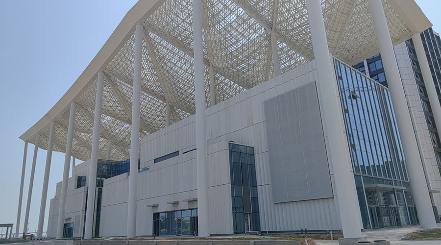 飾紀上品UHPC板走進南沙花園酒店會議中心 一見鐘情