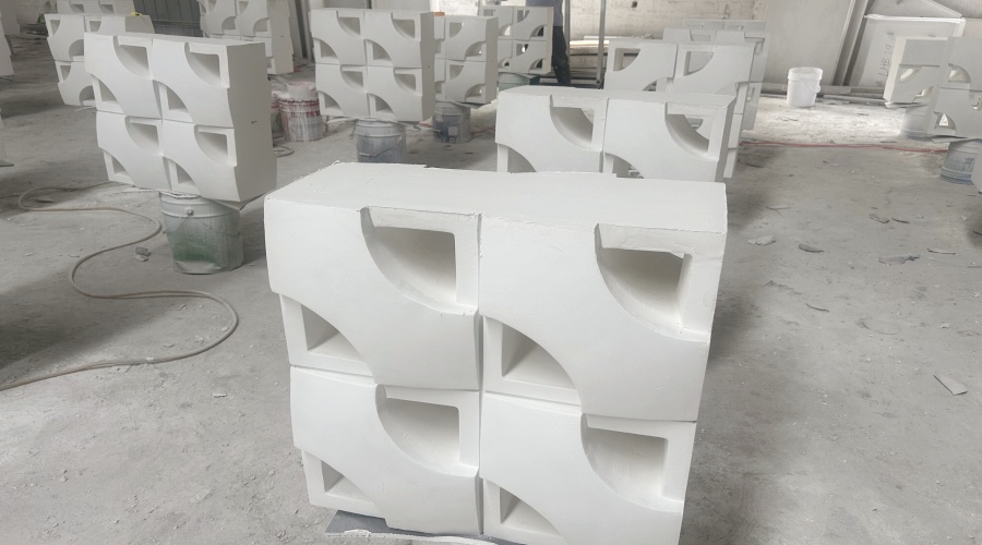 飾紀(jì)上品GRC廠家-出口韓國(guó)GRC鏤空磚工程案例