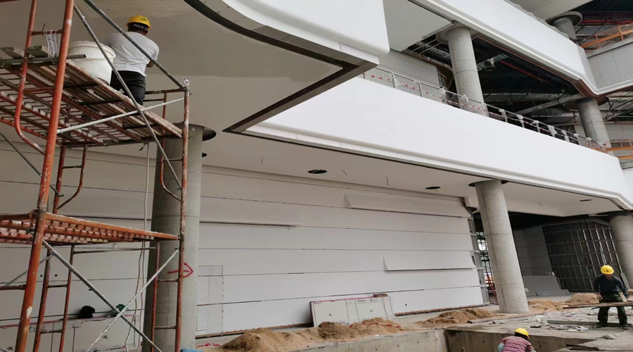 GRG墻面施工工藝流程 GRG墻面施工工藝流程