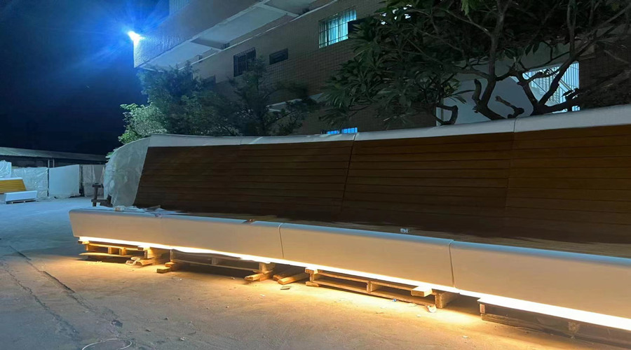 UHPC樹池坐凳 UHPC樹池坐凳