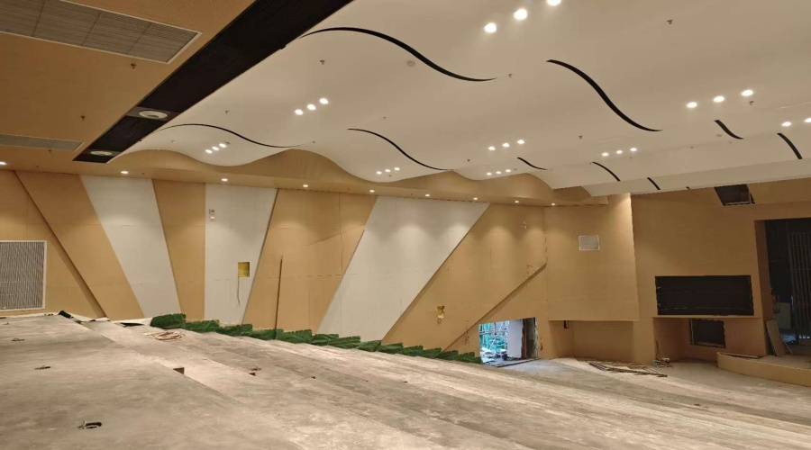 重慶養和教育報告廳GRG吊頂項目 重慶養和教育報告廳GRG吊頂項目