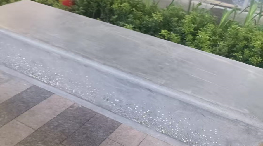 深圳羅湖水貝GRC透光坐凳工程 深圳羅湖水貝GRC透光坐凳工程