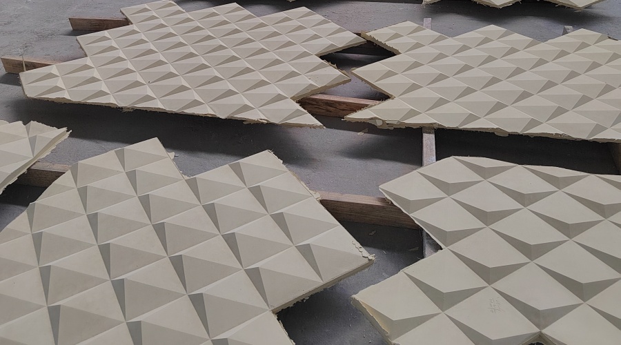 南京GRC菱形板造型的工程案例