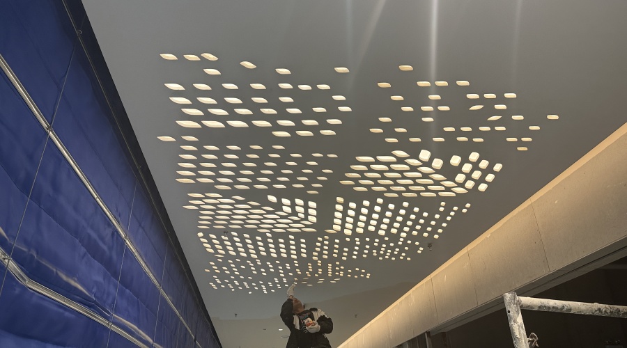 商場GRG透光吊頂