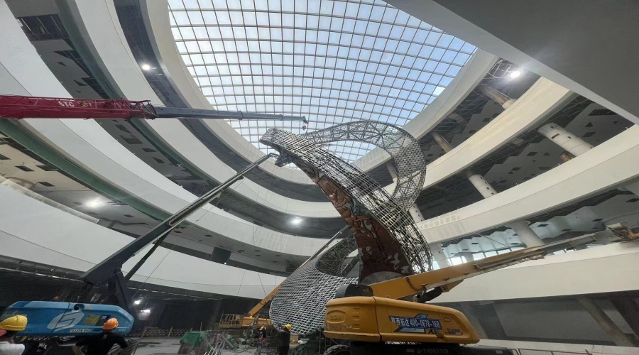 GRG攔河造型 GRG攔河造型